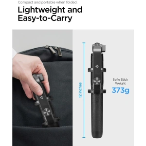 Kup Kijek Spigen S560W Bluetooth Selfie-Stick Stativ Schwarz - SPN3358 - {ean13} - Sklep Home Screen