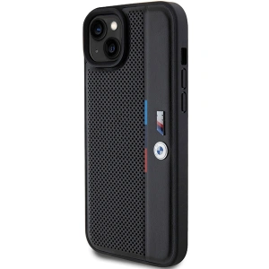 Kup Etui BMW BMHCP15M23PUPVK Apple iPhone 15 Plus / 14 Plus hardcase Perforated Tricolor Line czarny/black - BMW625 - {ean13} - Sklep Home Screen