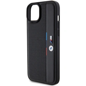 Kup Etui BMW BMHCP15M23PUPVK Apple iPhone 15 Plus / 14 Plus hardcase Perforated Tricolor Line czarny/black - BMW625 - {ean13} - Sklep Home Screen