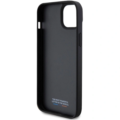 Kup Etui BMW BMHCP15M23PUPVK Apple iPhone 15 Plus / 14 Plus keményhátú Perforált Tricolor Line fekete/black - BMW625 - {ean13} - Sklep Home Screen