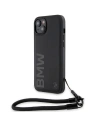 Kup Etui BMW BMHCP15M23RMRLK Apple iPhone 15 Plus / 14 Plus hardcase Signature Leather Wordmark Cord negru/black - BMW626 - {ean13} - Sklep Home Screen