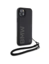 Kup Etui BMW BMHCP15M23RMRLK Apple iPhone 15 Plus / 14 Plus hardcase Signature Leather Wordmark Cord negru/black - BMW626 - {ean13} - Sklep Home Screen