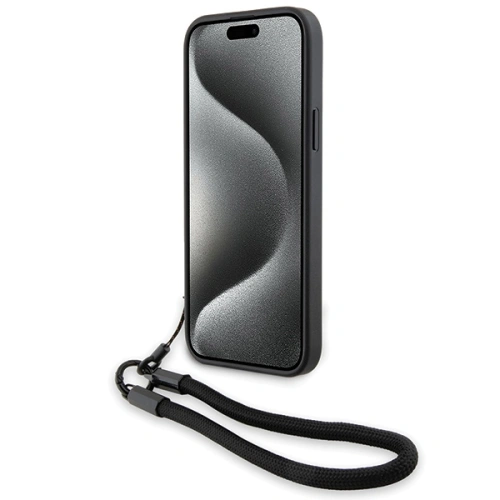 Kup Etui BMW BMHCP15M23RMRLK Apple iPhone 15 Plus / 14 Plus hardcase Signature Leather Wordmark Cord negru/black - BMW626 - {ean13} - Sklep Home Screen