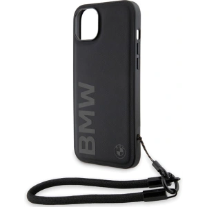 Kup Etui BMW BMHCP15M23RMRLK Apple iPhone 15 Plus / 14 Plus hardcase Signature Leather Wordmark Cord negru/black - BMW626 - {ean13} - Sklep Home Screen