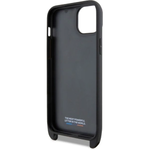 Buy BMW BMHCP15S23PSCCK Apple iPhone 15 / 14 / 13 hardcase M Edition Carbon Stripe & Strap black - BMW627 - {ean13} - Home Screen Store Europe