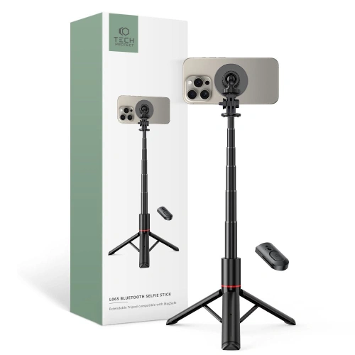 Kup Kijek Tech-Protect L06S MagSafe Bluetooth Selfie Stick Tripod Černý - THP2683 - {ean13} - Sklep Home Screen