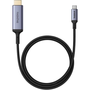 Kup Kabel Baseus USB-C / HDMI 2.1 8K 60Hz 1.5m černý - BSU4851 - {ean13} - Sklep Home Screen