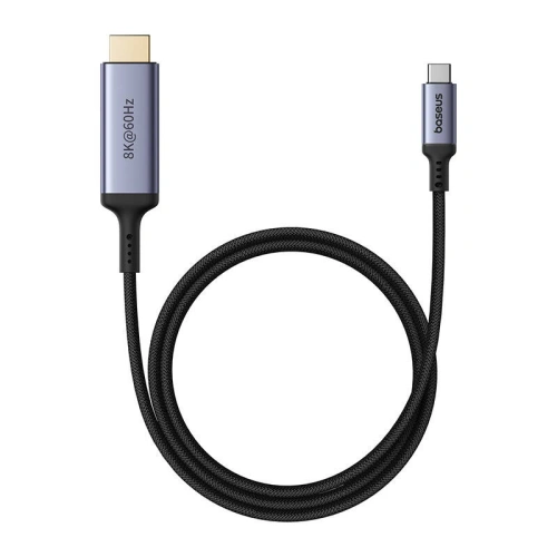 Kup Cablu Baseus USB-C / HDMI 2.1 8K 60Hz 1.5m negru - BSU4851 - {ean13} - Sklep Home Screen