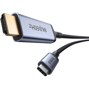 Buy Baseus USB-C / HDMI 2.1 8K 60Hz 1.5m cable black - BSU4851 - {ean13} - Home Screen Store Europe
