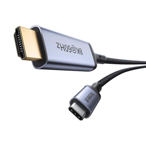 Kup Cablu Baseus USB-C / HDMI 2.1 8K 60Hz 1.5m negru - BSU4851 - {ean13} - Sklep Home Screen