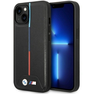 Kup Etui BMW BMHCP15S22PVTK Apple iPhone 15 / 14 / 13 hardcase M Quilted Tricolor černý/black - BMW631 - {ean13} - Sklep Home Screen