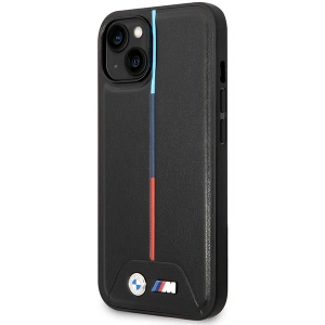 Kup Etui BMW BMHCP15S22PVTK Apple iPhone 15 / 14 / 13 hardcase M Quilted Tricolor negru/black - BMW631 - {ean13} - Sklep Home Screen