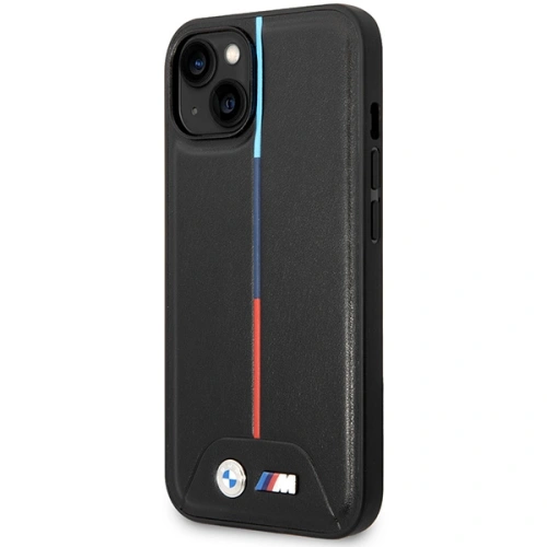 Kup Etui BMW BMHCP15S22PVTK Apple iPhone 15 / 14 / 13 hardcase M Quilted Tricolor negru/black - BMW631 - {ean13} - Sklep Home Screen