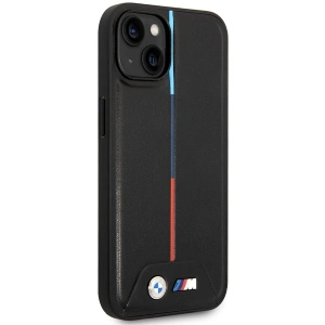 Kup Etui BMW BMHCP15S22PVTK Apple iPhone 15 / 14 / 13 hardcase M Quilted Tricolor negru/black - BMW631 - {ean13} - Sklep Home Screen