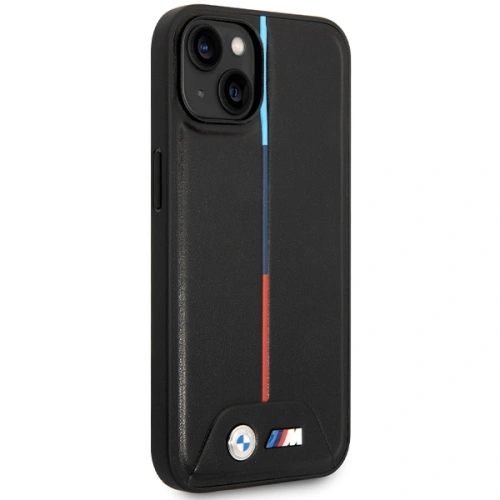 Kup Etui BMW BMHCP15S22PVTK Apple iPhone 15 / 14 / 13 hardcase M Quilted Tricolor negru/black - BMW631 - {ean13} - Sklep Home Screen
