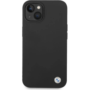 Kup Etui BMW BMHCP15SSILBK Apple iPhone 15 / 14 / 13 hardcase Silicone Metal Logo czarny/black - BMW633 - {ean13} - Sklep Home Screen