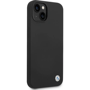 Kup Etui BMW BMHCP15SSILBK Apple iPhone 15 / 14 / 13 hardcase Silicone Metal Logo czarny/black - BMW633 - {ean13} - Sklep Home Screen
