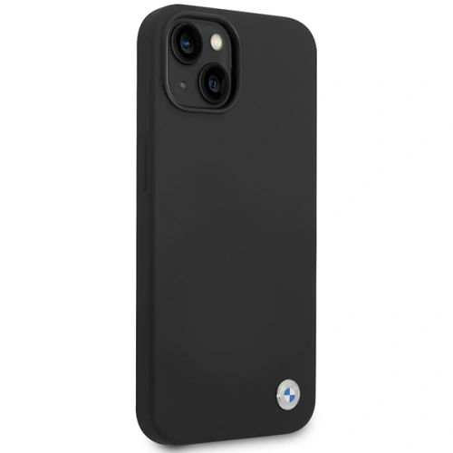 Kup Etui BMW BMHCP15SSILBK Apple iPhone 15 / 14 / 13 hardcase Silicone Metal Logo černý/black - BMW633 - {ean13} - Sklep Home Screen