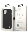 Kup Case BMW BMHCP15SSILBK Apple iPhone 15 / 14 / 13 Hardcase Silikon Metall-Logo schwarz/black - BMW633 - {ean13} - Sklep Home Screen