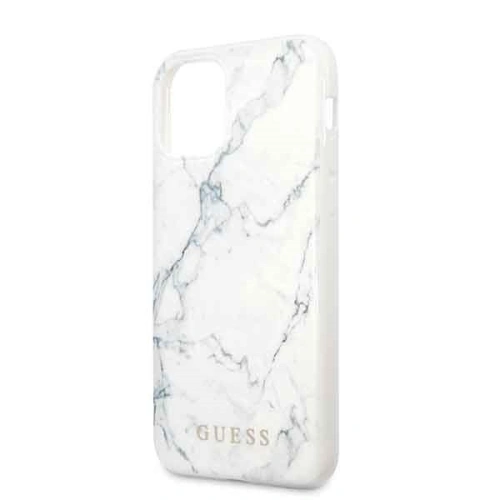 Kup Etui Guess GUHCN58PCUMAWH Apple iPhone 11 Pro biały/white Marble - GUE179WHT - {ean13} - Sklep Home Screen