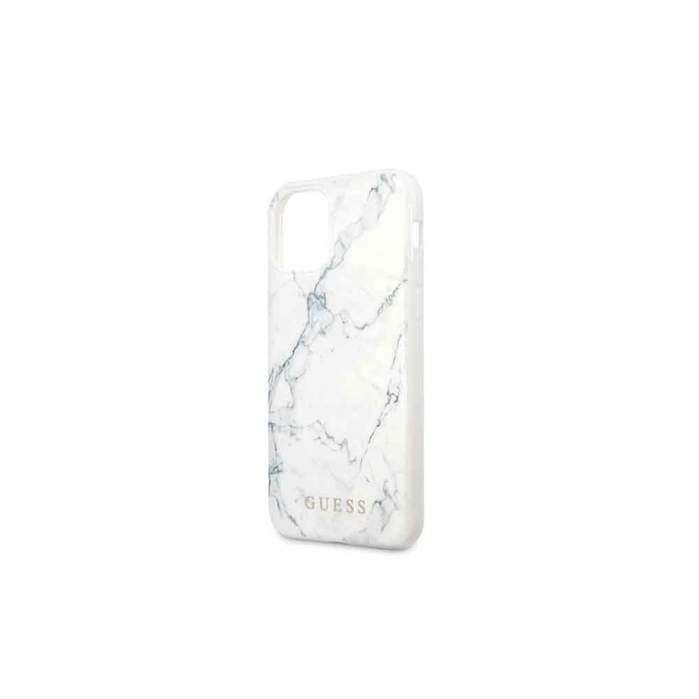 Etui Guess GUHCN58PCUMAWH Apple iPhone 11 Pro biały/white Marble