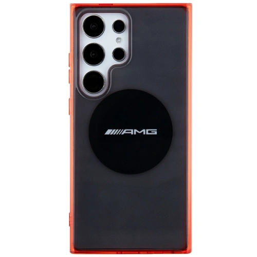 Kup Etui AMG AMHMS24L23HBCK Samsung Galaxy S24 Ultra hardcase Transparent Bicolor MagSafe černý/black - MRS96 - {ean13} - Sklep Home Screen