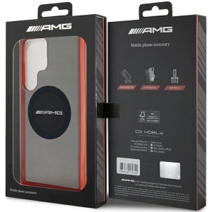 Kup Case AMG AMHMS24L23HBCK Samsung Galaxy S24 Ultra Hartschale Transparent Bicolor MagSafe schwarz/black - MRS96 - {ean13} - Sklep Home Screen