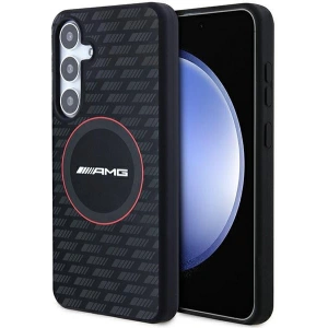 Kup Case AMG AMHMS24M23SMRK Samsung Galaxy S24+ Plus Hardcase Silikon Carbon-Muster MagSafe schwarz/black - MRS97 - {ean13} - Sklep Home Screen