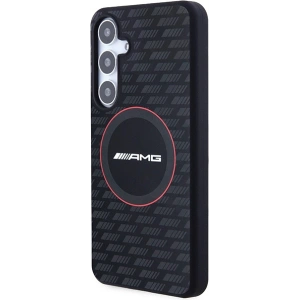 Kup Etui AMG AMHMS24M23SMRK Samsung Galaxy S24+ Plus hardcase Silicone Carbon Pattern MagSafe czarny/black - MRS97 - {ean13} - Sklep Home Screen