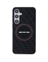 Kup Etui AMG AMHMS24M23SMRK Samsung Galaxy S24+ Plus hardcase Silicone Carbon Pattern MagSafe czarny/black - MRS97 - {ean13} - Sklep Home Screen