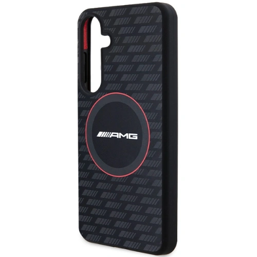 Kup Etui AMG AMHMS24M23SMRK Samsung Galaxy S24+ Plus hardcase Silicone Carbon Pattern MagSafe czarny/black - MRS97 - {ean13} - Sklep Home Screen