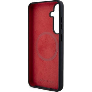 Kup Etui AMG AMHMS24M23SMRK Samsung Galaxy S24+ Plus hardcase Silicone Carbon Pattern MagSafe czarny/black - MRS97 - {ean13} - Sklep Home Screen