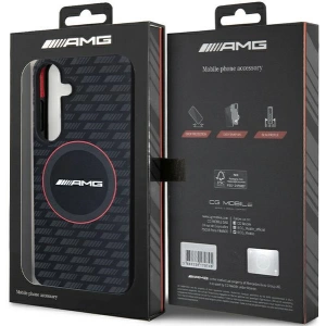 Kup Etui AMG AMHMS24M23SMRK Samsung Galaxy S24+ Plus hardcase Silicone Carbon Pattern MagSafe czarny/black - MRS97 - {ean13} - Sklep Home Screen