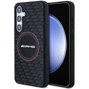 Kup Case AMG AMHMS24S23SMRK Samsung Galaxy S24 Hartschale Silikon Kohlenstoffmuster MagSafe schwarz/black - MRS99 - {ean13} - Sklep Home Screen