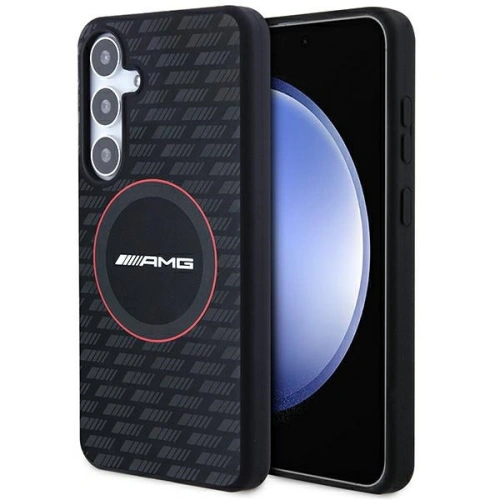 Kup Etui AMG AMHMS24S23SMRK Samsung Galaxy S24 hardcase Silicon Carbon Pattern MagSafe negru/black - MRS99 - {ean13} - Sklep Home Screen