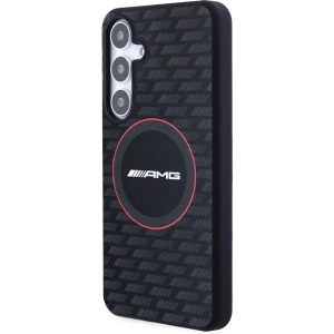 Kup Etui AMG AMHMS24S23SMRK Samsung Galaxy S24 hardcase Silicone Carbon Pattern MagSafe czarny/black - MRS99 - {ean13} - Sklep Home Screen