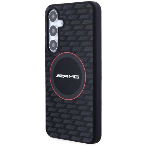 Kup Etui AMG AMHMS24S23SMRK Samsung Galaxy S24 hardcase silikonový karbonový vzor MagSafe černý/black - MRS99 - {ean13} - Sklep Home Screen