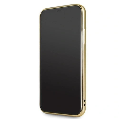 Kup Etui Guess GUHCN58PEOLGGO Apple iPhone 11 Pro aur/gold hard case 4G Peony Liquid Glitter - GUE180GLD - {ean13} - Sklep Home Screen