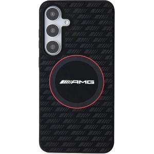 Kup Etui AMG AMHMS24S23SMRK Samsung Galaxy S24 hardcase Silicone Carbon Pattern MagSafe czarny/black - MRS99 - {ean13} - Sklep Home Screen