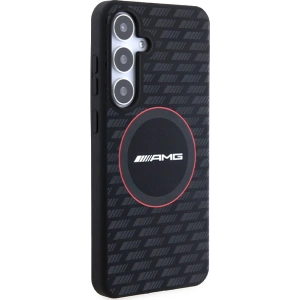 Kup Etui AMG AMHMS24S23SMRK Samsung Galaxy S24 hardcase Silicone Carbon Pattern MagSafe czarny/black - MRS99 - {ean13} - Sklep Home Screen