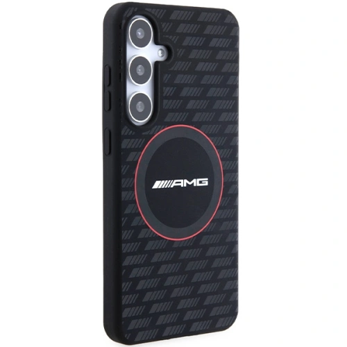 Kup Etui AMG AMHMS24S23SMRK Samsung Galaxy S24 hardcase Silicon Carbon Pattern MagSafe negru/black - MRS99 - {ean13} - Sklep Home Screen