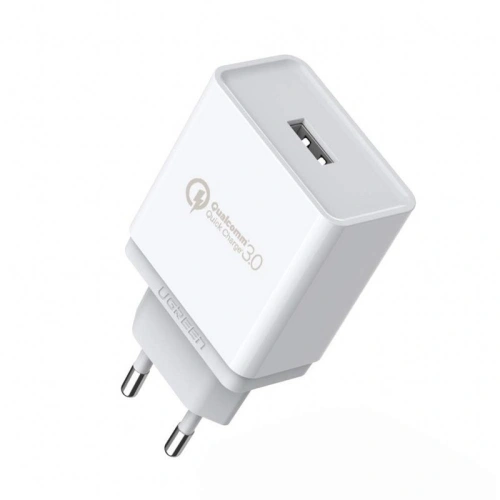 Kup UGREEN QC 3.0 18W USB-Netzladegerät (weiß) - UGR173WHT - {ean13} - Sklep Home Screen