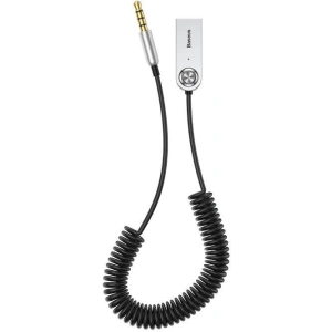 Kup Adapter audio Bluetooth 5.0 Baseus USB, AUX (czarny) - BSU632BLK - {ean13} - Sklep Home Screen