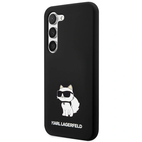 Kup Etui Karl Lagerfeld KLHCS24MSNCHBCK Samsung Galaxy S24+ Plus hardcase Silicone Choupette czarny/black - KLD1908 - {ean13} - Sklep Home Screen