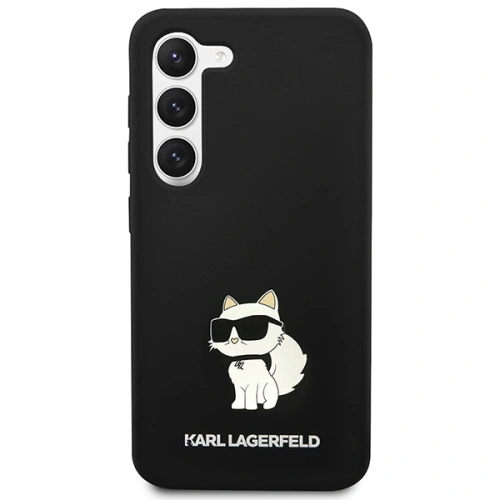Kup Etui Karl Lagerfeld KLHCS24MSNCHBCK Samsung Galaxy S24+ Plus hardcase Silicone Choupette czarny/black - KLD1908 - {ean13} - Sklep Home Screen
