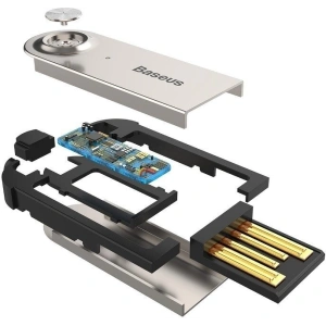 Kup Adaptér audio Bluetooth 5.0 Baseus USB, AUX (černý) - BSU632BLK - {ean13} - Sklep Home Screen