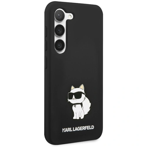 Kup Etui Karl Lagerfeld KLHCS24MSNCHBCK Samsung Galaxy S24+ Plus hardcase Silicone Choupette czarny/black - KLD1908 - {ean13} - Sklep Home Screen