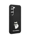 Kup Etui Karl Lagerfeld KLHCS24MSNCHBCK Samsung Galaxy S24+ Plus hardcase Silicone Choupette czarny/black - KLD1908 - {ean13} - Sklep Home Screen