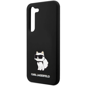 Kup Etui Karl Lagerfeld KLHCS24MSNCHBCK Samsung Galaxy S24+ Plus hardcase Silicone Choupette czarny/black - KLD1908 - {ean13} - Sklep Home Screen