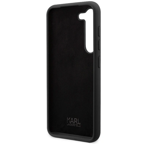Kup Etui Karl Lagerfeld KLHCS24MSNCHBCK Samsung Galaxy S24+ Plus hardcase Silicone Choupette czarny/black - KLD1908 - {ean13} - Sklep Home Screen